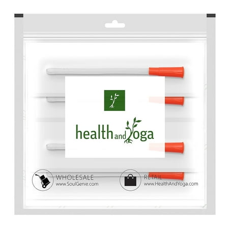 SoulGenie - Enema Supplies - Short 15 cm. Medical Grade Colon Tips - Set of 10 (16 FR)