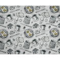 thumbnail image 5 of oneOone Polyester Lycra White Fabric English Breakfast Sewing Fabric By The Yard Printed Diy Clothing Sewing Supplies 56 Inch Wide, 5 of 6