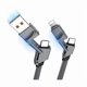 thumbnail image 1 of HAYAN 3Pack iPhone Charger Cable 6ft,MFI Certified Lightning Cable Long 6 Foot Charging Cord for Apple iPhone 14 13 12 11 Pro X XS Max XR/8 Plus/7 Plus/6/6s Plus/5s /5c/iPad Mini Air (Gold), 1 of 1