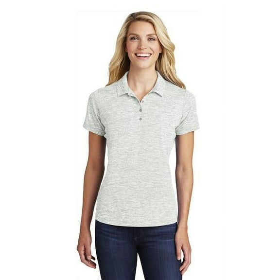 Sport Tek Women's PosiCharge Electric Heather Polo