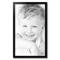 thumbnail image 2 of ArtToFrames 17" x 29" Satin Black Picture Frame, 17x29 inch Black Wood Poster Frame (WOM-1451), 2 of 8