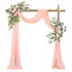 thumbnail image 1 of Cortinas de Arco de Boda Blancas Cortina de Fondo Transparente para Decoración de Techo de Fiesta de Ceremonia de Boda ANGGREK Otros, 1 of 8