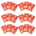 thumbnail image 1 of Bamboohart 36pcs Vietnamese Lunar New Year Red Envelopes Traditional Red Pockets Spring Festival Accessory Cartoon Red Envelope Party Red Packets Mixed Style, 1 of 1