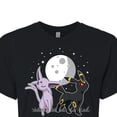 thumbnail image 3 of Pokémon - Celestial Espeon And Umbreon  - Juniors Cropped Graphic T-Shirt, 3 of 5