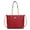 Red, variant on MKF Collection Alyne Vegan Leather Women's Shoulder Bag, Fashion Tote Purse Handbag by Mia K - Cognac