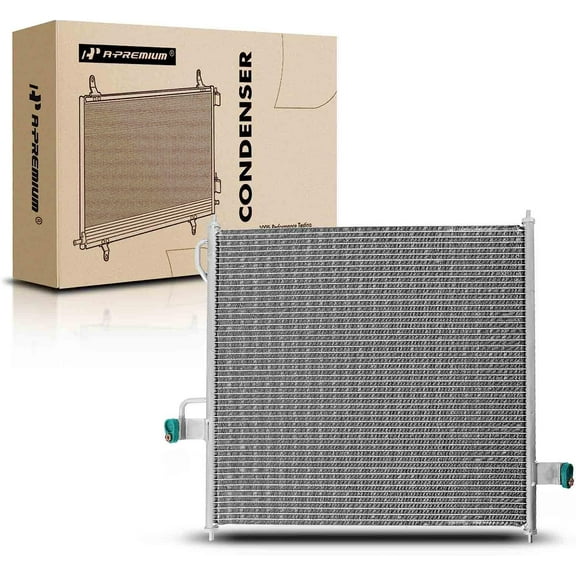 A-Premium Air Conditioning A/C Condenser Compatible with Ford Explorer 2002-2010 & Mercury Mountaineer 2002-2010, Replace# 1L2Z19712AA
