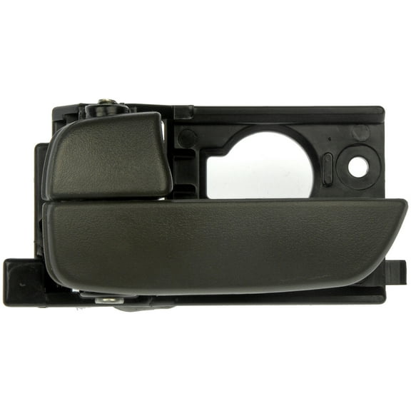 Dorman 81096 Rear Driver Side Interior Door Handle for Specific Dodge / Hyundai Models, Gray; Textured