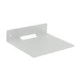 thumbnail image 2 of Estantes de pared metálicos para altavoces, estantes flotantes, soporte resistente y duradero en forma de L para plantas, juguetes, libros y cámaras. Blanco, 2 of 7