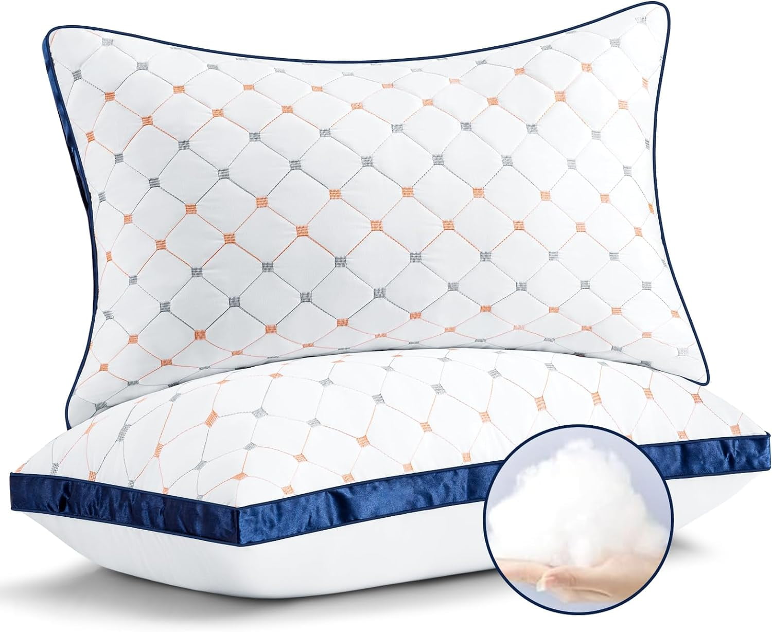 Italian luxury quilted pillow sales