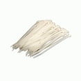 thumbnail image 3 of NavePoint 6 Inch Nylon Cable Wire Zip Tie 40 lbs - Natural White 500 Pack Lot Pcs Qty, 3 of 4
