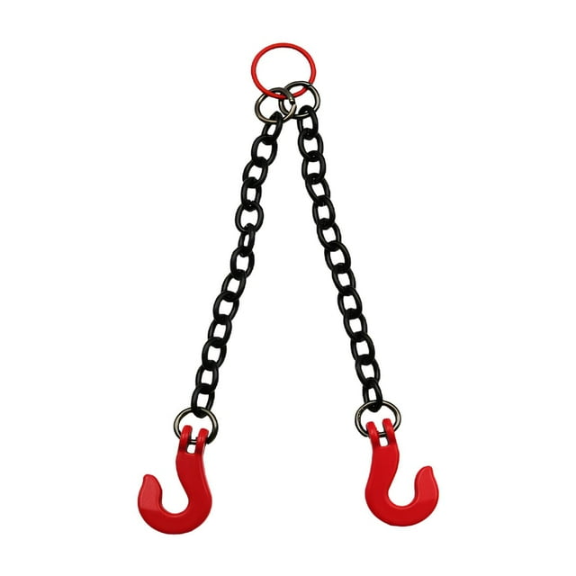 TISHITA RC Car Lifting Chain Direct Replaces Decorative Realistic Sturdy Chain Sling 2 Hook