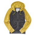 thumbnail image 2 of Aeropostale Colorblock FZ Sudadera con capucha para hombre, verde, extragrande Aeropostale Sudadera, 2 of 2