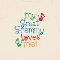 thumbnail image 4 of Inktastic My Great Grammy Loves Me Grandchild Boys or Girls Baby T-Shirt, 4 of 5
