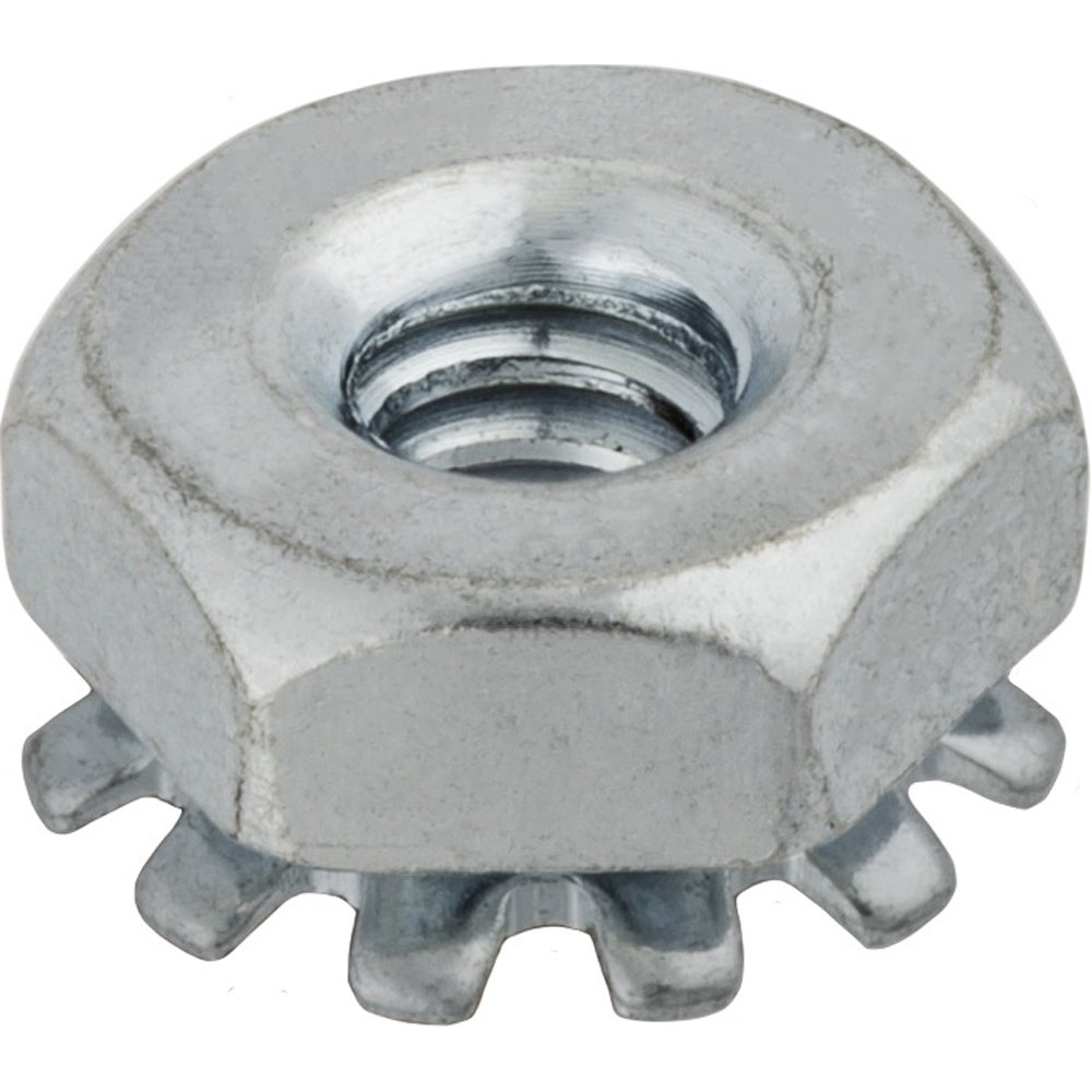 632 Hex Keps Lock Washer & Nut Zinc