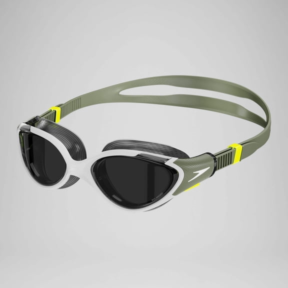 Speedo Women's Biofuse 2.0 Polarised Goggles, Green/Yellow