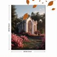 thumbnail image 3 of UXIEQU Gothic Pavilion Garden Canvas Wall Art Print 15.75x11.81 Inches, 3 of 8
