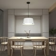thumbnail image 2 of Artika Capa Modern Pendant Light Fixture, White, 2 of 4
