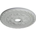 thumbnail image 3 of Ekena Millwork 20 7/8"OD x 3 5/8"ID x 1 5/8"P Palmetto Ceiling Medallion (Fits Canopies up to 5"), Hand-Painted Frost, 3 of 7