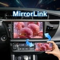 thumbnail image 6 of Android 13 Car Stereo Radio Compatible with Toyota Corolla 2014 2015 2016 Wireless Carplay&Android Auto, 10 Inch Touchscreen Bluetooth GPS Navigation, WiFi, FM Radio,Mirror Link,Backup Camera, 6 of 9