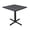 Gray, variant on Regency Medium 36 in. Square X-Base Breakroom Table- Grey