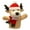 B, variant on RUIG Santa Plush Hand Puppet, 11.8 inch Santa Plush Hand Puppet Interactive Plush Toy, Birthday Children'S Parent-Child Interactive Early Education Toys, Christmas, Cute Role-Playing