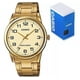 thumbnail image 4 of Reloj Casio Mtpv001 Hombre Acero Dorado Correa Plateado/Dorado Bisel Plateado Fondo Dorado MTP-V001G-9B, 4 of 8