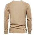 thumbnail image 4 of VJATTWR Sweatshirts for Men Geometric Texture Pullover Long Sleeve Shirts Crewneck Casual Tops M, 4 of 7