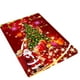 thumbnail image 1 of Yuarrent Alfombra de entrada para casa, cocina, Navidad, fácil de limpiar, amplia aplicación, fibra de poliéster, duradera, antideslizante Decoración del hogar Alfombra navideña B 50*80cm, 1 of 6