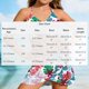 thumbnail image 3 of Traje de baño de 2 piezas para mujer, trajes de baño para mujer, traje de baño dividido de tres piezas para niñas de talla mediana a grande, estampado para aguas termales, bikini, traje de baño dividi, 3 of 6