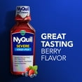 thumbnail image 6 of Vicks NyQuil Severe Cold and Flu Medicine, Liquid over-the-Counter Medicine, Berry, 12 oz, 6 of 10