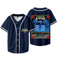 thumbnail image 1 of Cuco Ridin Tour 2025 Merch Baseball Jacket Tee Women Men V-neck Short Sleeve T-shirts,Style 3,XXXXL, 1 of 5