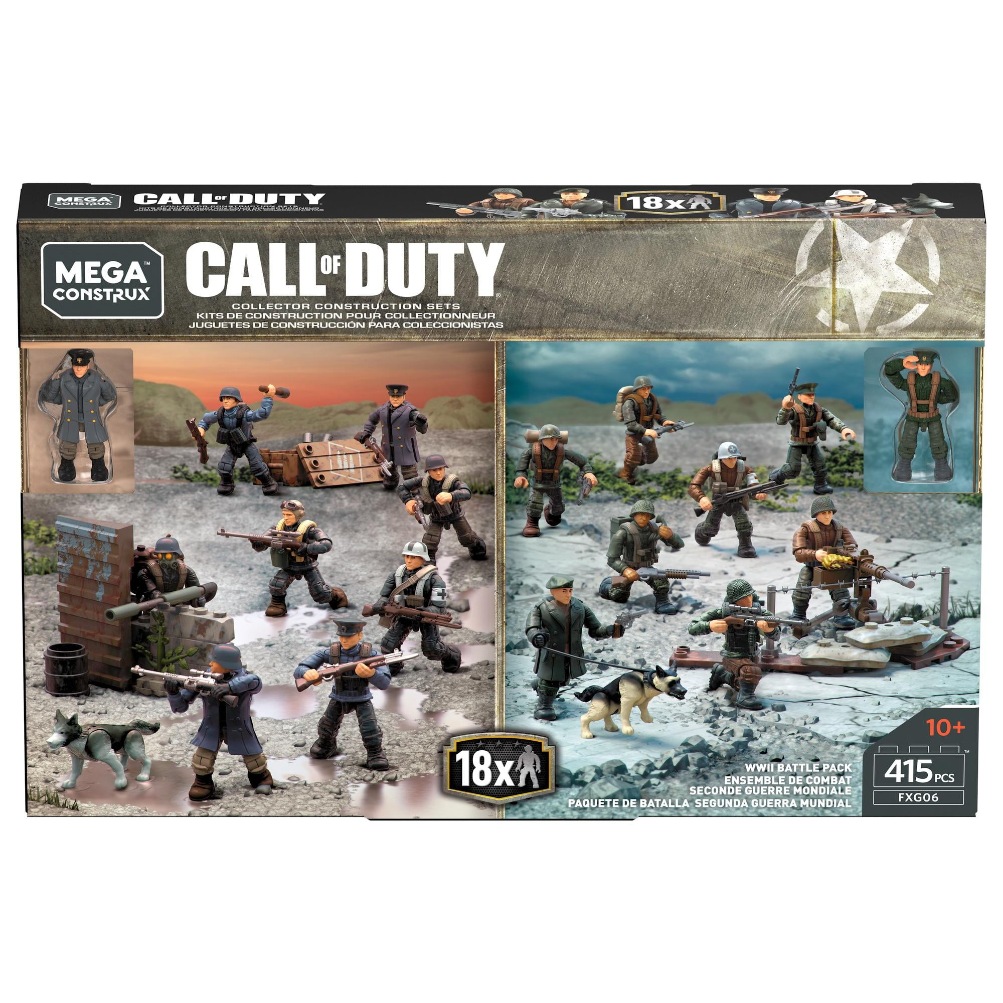 Details about   Call of Duty Mega Construx  WWII Battle Pack Legend rare FXG06 New 