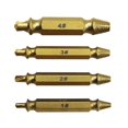thumbnail image 2 of S SERENABLE 4Pcs/Set Damaged Screw Extractor Drill Bits Guide Set Broken Easy Take Out Stud, 2 of 9