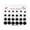 Multicolor, variant on FAMTKT Stud Earrings for Women, New Paper Card Zircon Earrings All-Match 12 Pairs of Pearl Card Earrings Female