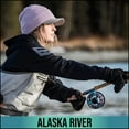 thumbnail image 5 of Glacier Outdoor Alaska River Series Flip Mitt Fingerless Windproof Non-Slip Fishing Gloves Black S, 5 of 7