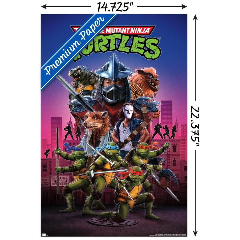 Teenage Mutant Ninja Turtles (1990) - One Sheet Wall Poster