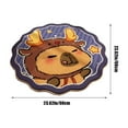 thumbnail image 4 of Cartoons Christmas Decoration Imitation Cashmeres Carpet Home Bedroom Bedside Rugs Room Can Sit Or Sleep Carpet, 4 of 6