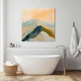 thumbnail image 6 of Wall Art Prints, Mountain Framed Canvas Prints for Bedroom Living Room Bathroom Office, Farmhouse Vintage Abstract Natural Scenery Gallery Wrap Wall Art Poster for Gifts Home Decor 12"x12", 6 of 9