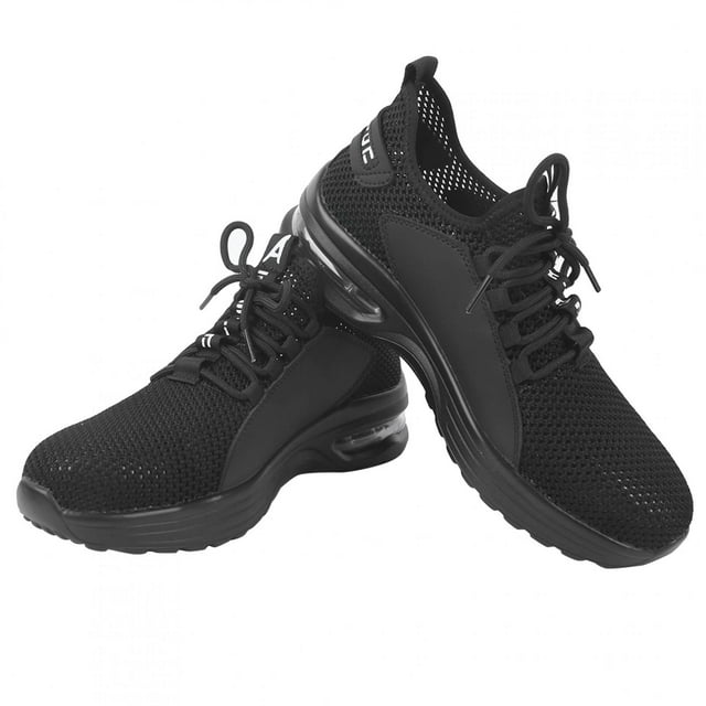 Chaussures de Travail Respirantes en Maille, Chaussures de Protection pour Hommes Chaussures à Embout d'Acier pour Hommes Chaussures de Sécurité Conception de Pointe