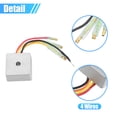 thumbnail image 4 of Unique Bargains Metal Jet Skis Voltage Regulator Rectifier for GT 1990-1991 GTI 1996-1997  Replace No.278000123 4Wires, 4 of 7