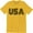 Gold, variant on USA Graphic - United State Country 4th Of July Men's T-Shirt
