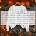thumbnail image 3 of XSMGTUI Halloween Women's Crew Neck Sweatshirt Long Sleeve Loose Fit Fall Ghost Fall Pumpkin Fashion Tendy Casual Cute Vintage Graphic Soft Comfortable, 3 of 5