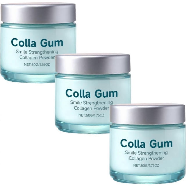 Collagen + Hydroxyapatite Toothpaste Care Powder Smile Strengthening Oral Care | Protects Gum Health, Repairs Enamel, Reduces Sensitivity, Natural Te
