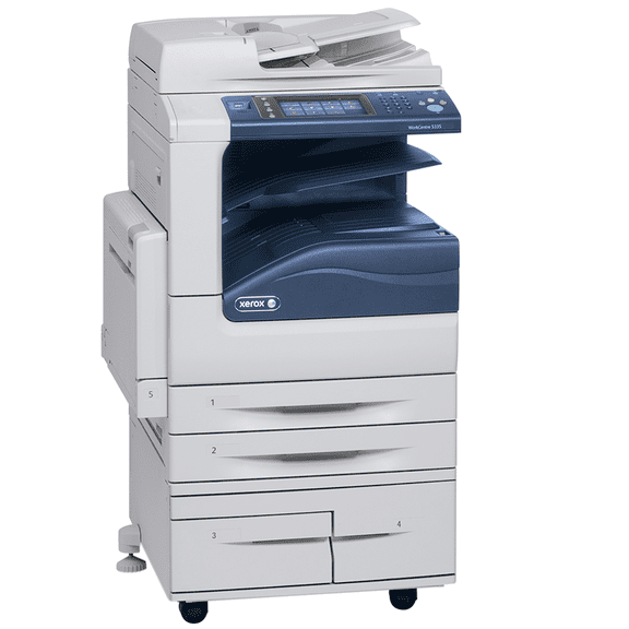 Restored Xerox WorkCentre 5325 A4 Monochrome Multifunction Printer Print/Copy/Scan/Fax, Duplex, 25 PPM, Network & USB