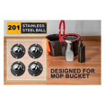 thumbnail image 2 of Updated Self Adhesive Caster Wheels 4 Pack, Stick On Wheels, 2 of 5