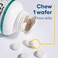 thumbnail image 4 of Natural Factors Kids Chewable Vitamin C 500 mg, Supports Immune Health, Bones, Teeth and Gums, Tropical, 180 Wafers, 4 of 8