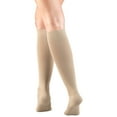 thumbnail image 2 of Women's Trouser Socks, Dress Style, Rib Pattern: 15-20 mmHg, Tan, Large, 2 of 7