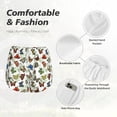 thumbnail image 6 of Lsque Multicolored Butterflies Printed Women's Running Shorts with Liner Pockets,Elastic Quick Dry Workout Athletic Gym Yoga Shorts,Womens High Waist Shorts-Medium, 6 of 9