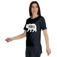 thumbnail image 4 of Inkmeso T-Shirt Graphique à Col Rond Maman Ours Manches Courtes Femme Coton Tee Décontracté, 4 of 8