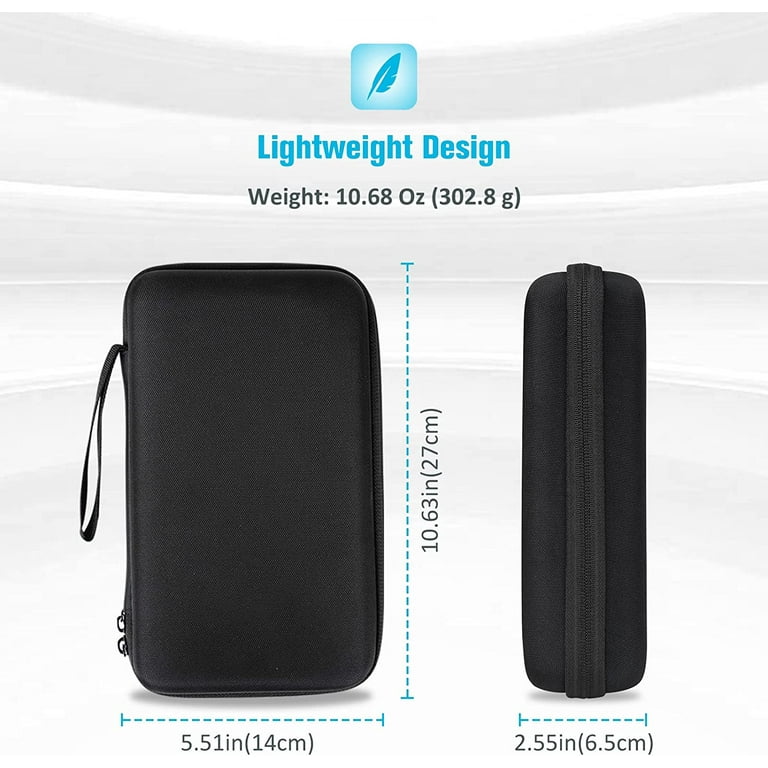 ProCase Estuche organizador de tecnología de viaje duro para accesorios  electrónicos, cable de carga, cable de carga portátil externo, cables USB